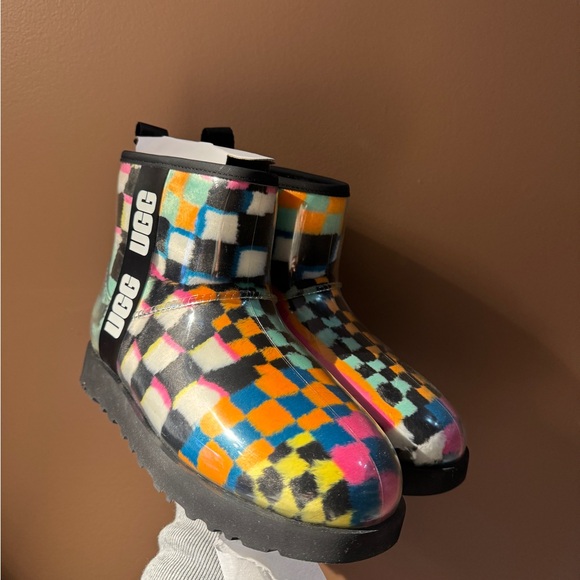 Women’s Ugg Classic Clear Mini Checks - Picture 1 of 12